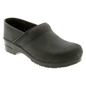 Dansko Professional Oiled Leather Clog Black
